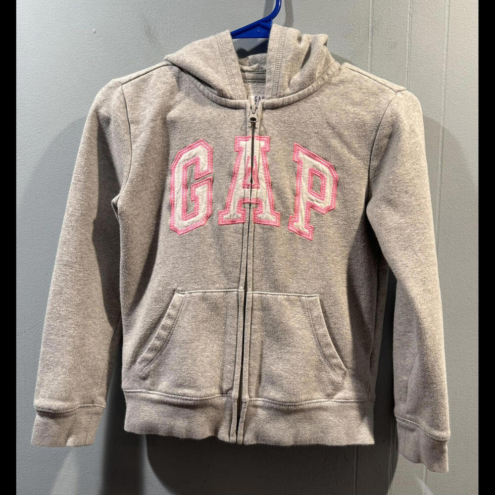Girls GAP Jacket Gray Size Large (10)